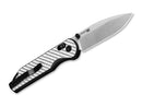 Kizer Assassin Nitro-V G10 CF Silver & Black
