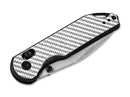 Kizer Assassin Nitro-V G10 CF Silver & Black