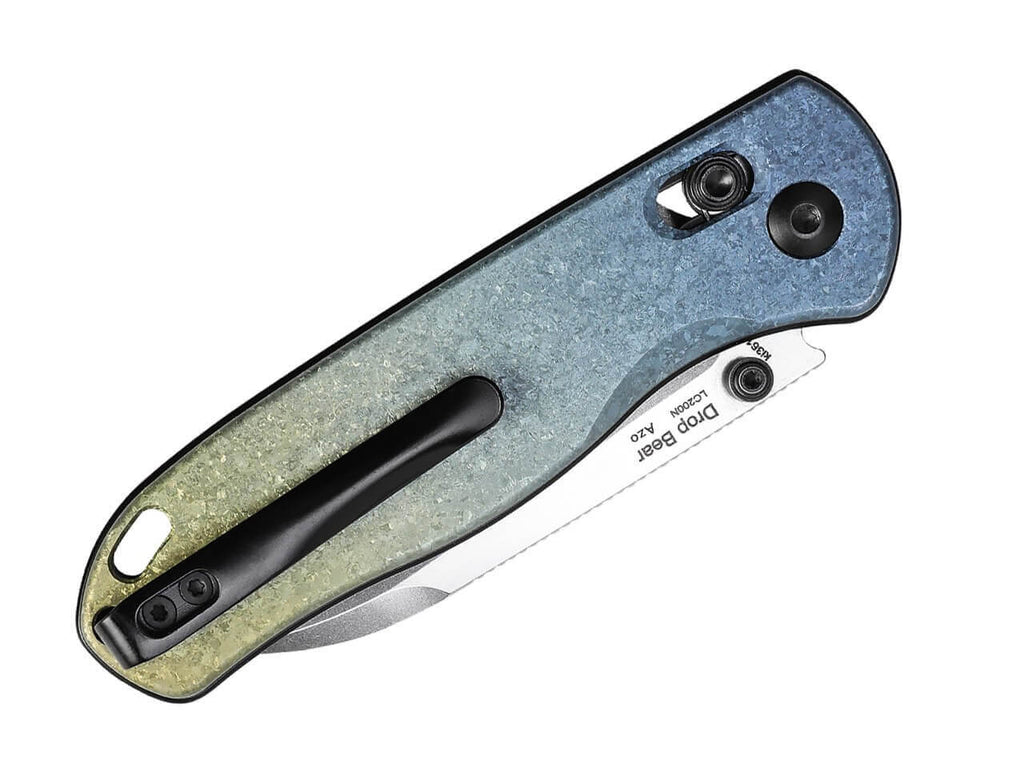 Azo Drop Bear Titanium Snowflakes Yellow & Blue