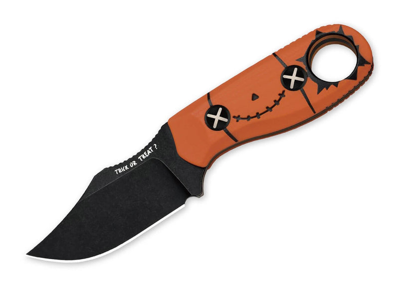 Kizer Beaver AEB-L Clip Point Orange G10 Halloween