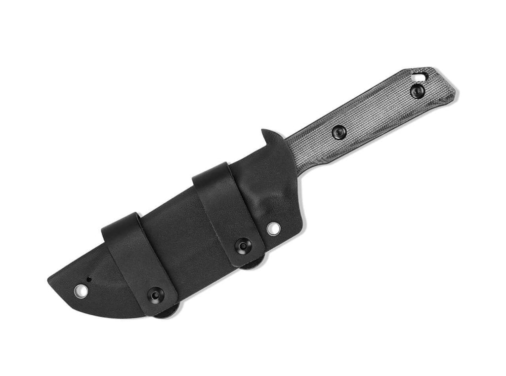Begleiter D2 Fixed Micarta Black