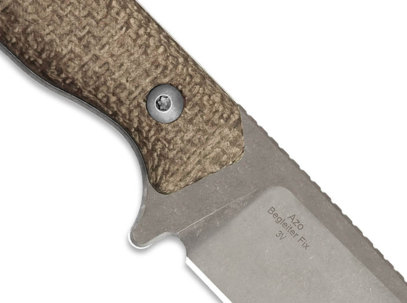 Kizer Begleiter Fix CPM-3V Natural Micarta