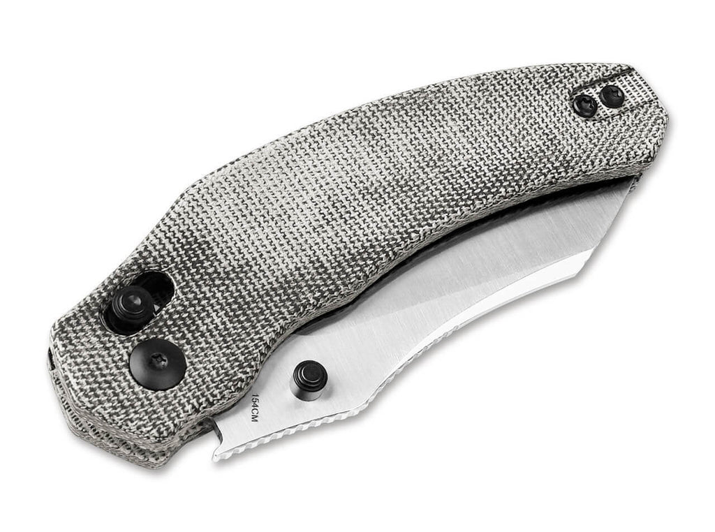 Bulldog 154CM Micarta Black