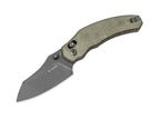 Bulldog Nitro-V Green Micarta