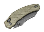 Bulldog Nitro-V Green Micarta