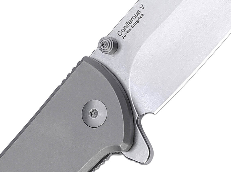 Kizer Coniferous V Micarta Black