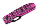 Kizer Cormorant Nitro-V G10 Pink & Black Retro Gaming