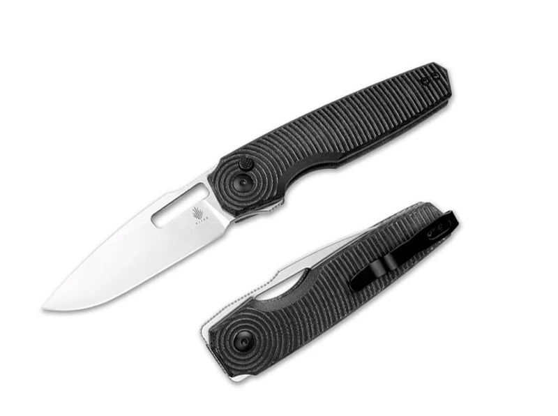 Kizer Dogfish Micarta Black