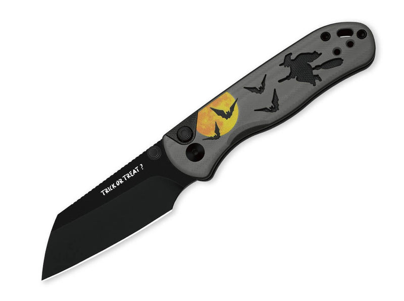 Kizer Drop Bear 2 Nitro-V Black G10 Halloween