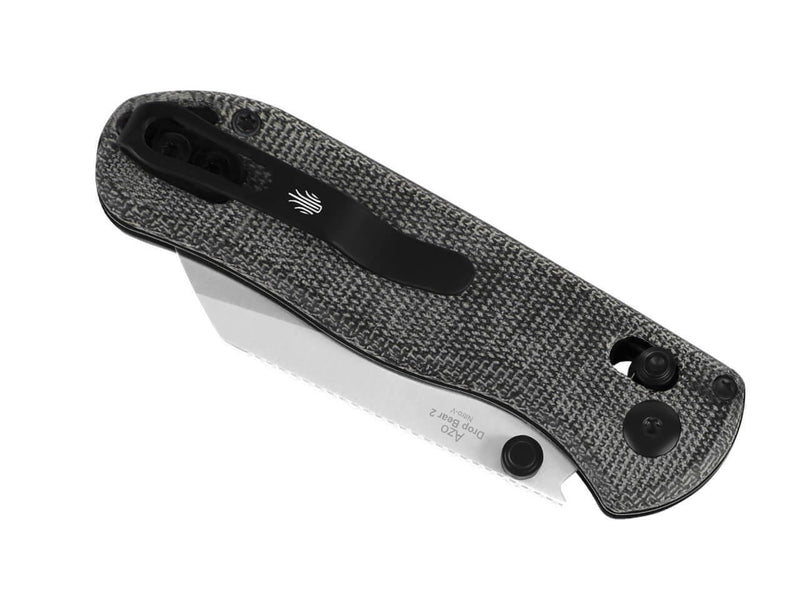 Kizer Drop Bear 2 Nitro-V Black Micarta