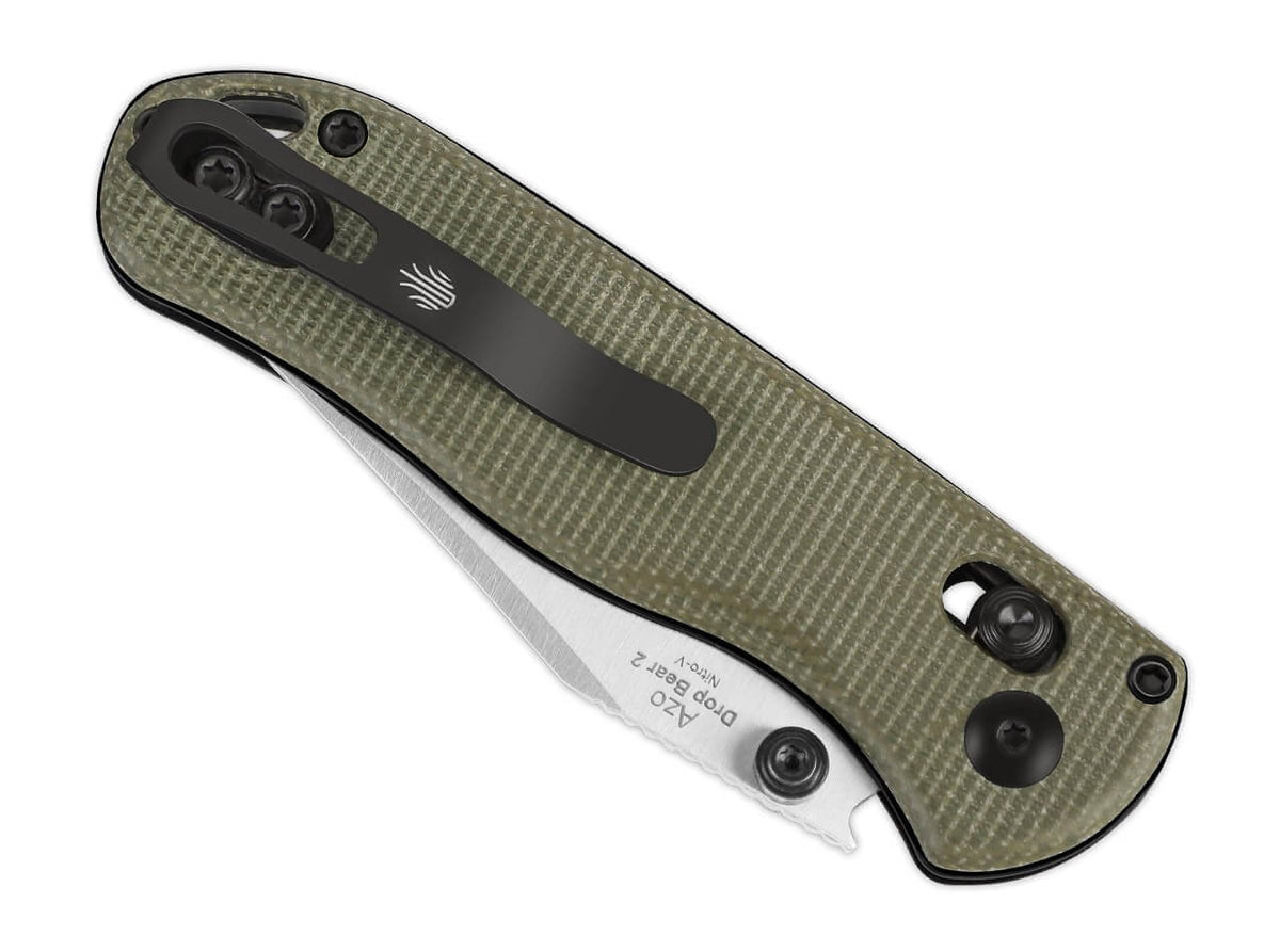 Drop Bear 2 Nitro-V Green Micarta