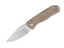 Kizer Drop Bear 2 Nitro-V Tan Micarta