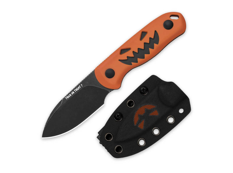 Kizer Drop Bear Fix 14C28N Orange G10 Halloween
