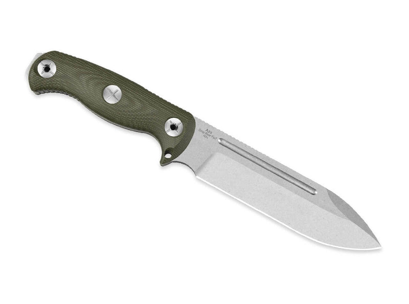 Kizer Drop Bear Fix 7 AEB-L Green Micarta