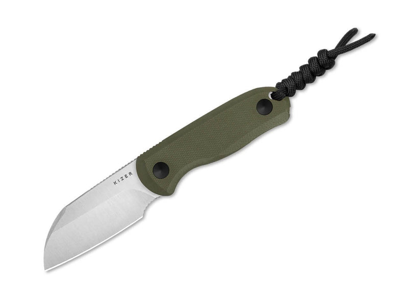Kizer Drop Bear Fixed AEB-L Olive Green G10
