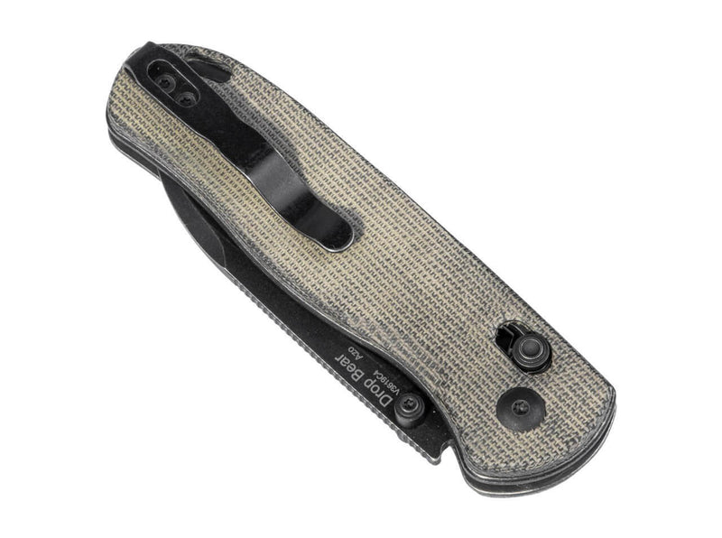 Kizer Drop Bear Micarta Green