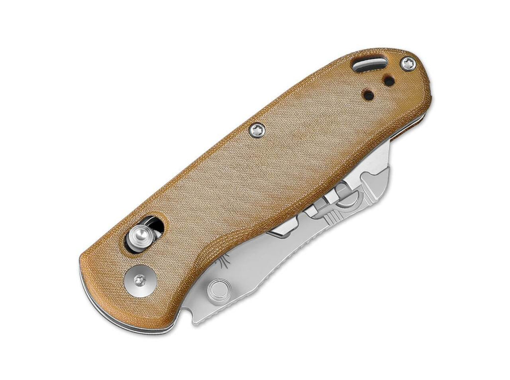 Drop Bear Utility Brown Micarta