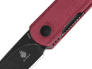Kizer Feist Denim Micarta Red