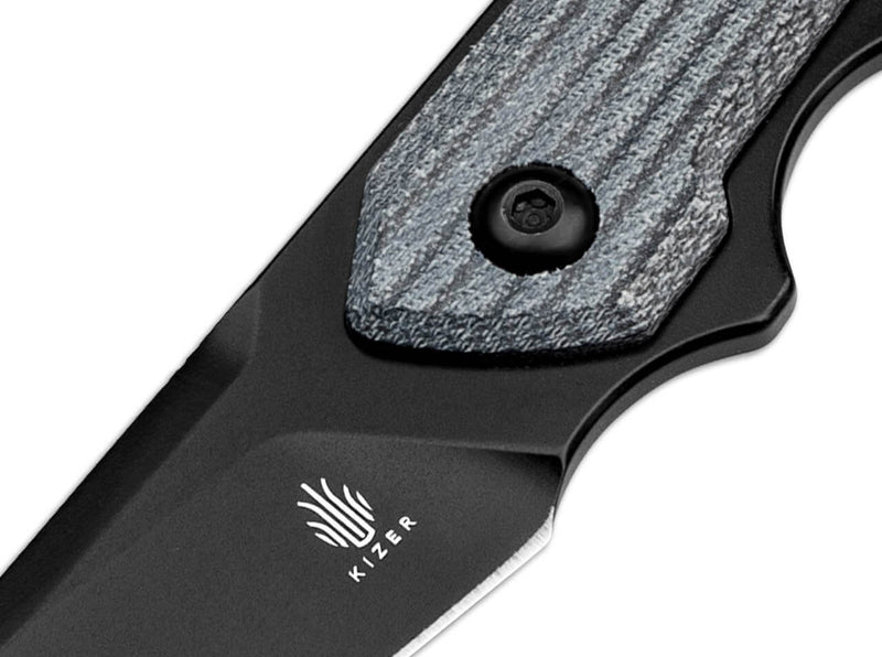 Kizer Groom Micarta All Black