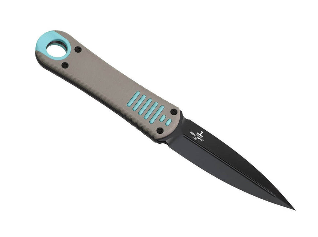 Hidden Agenda AEB-L Grey & Blue G10