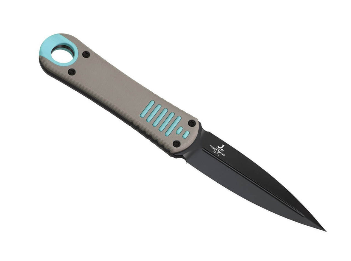 Hidden Agenda AEB-L Grey & Blue G10