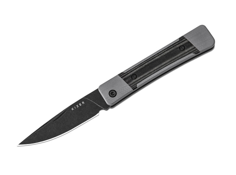 Kizer Little Grand Nitro-V G10 Black Micarta