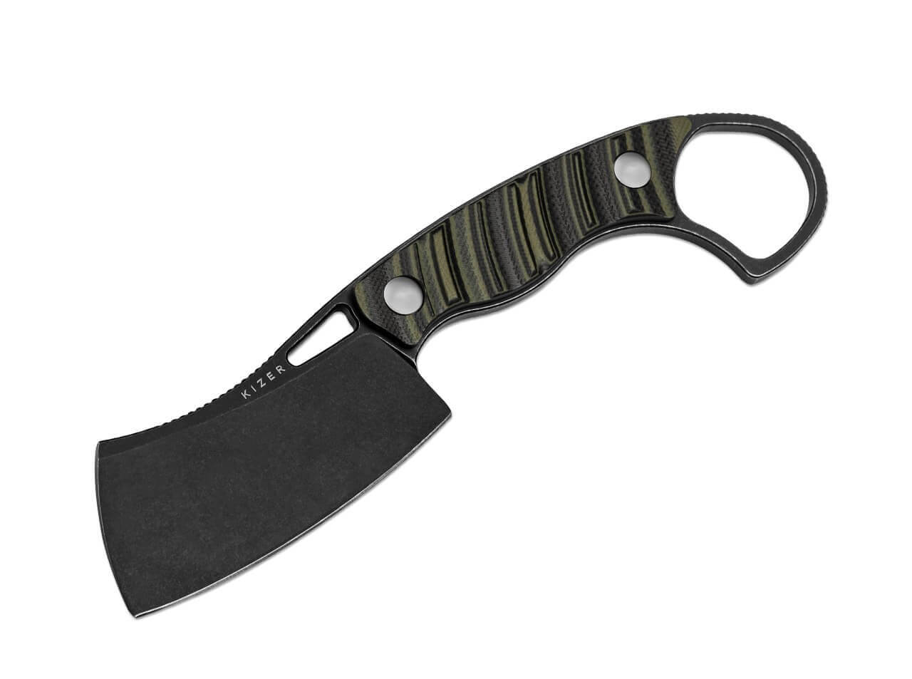 Little Rhino D2 Black Stonewashed Black & OD Green G10