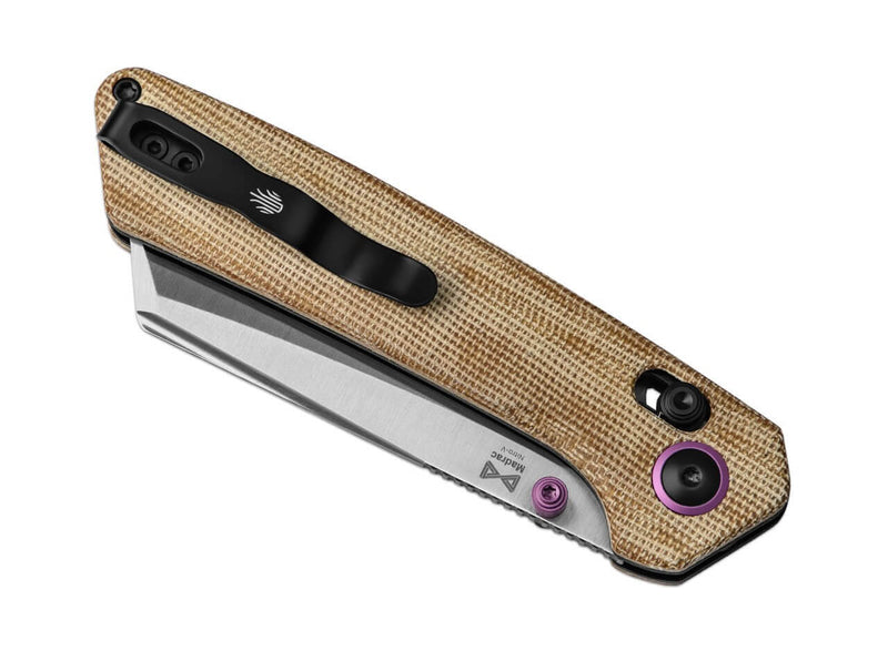 Kizer Madrac Nitro-V Natural Micarta