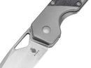 Kizer Militaw Titanium Micarta Grey