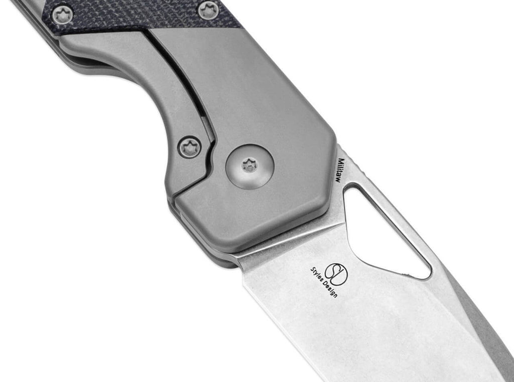 Militaw Titanium Micarta Grey