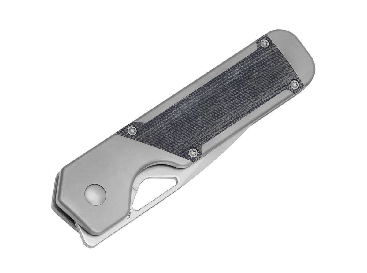 Militaw Titanium Micarta Grey