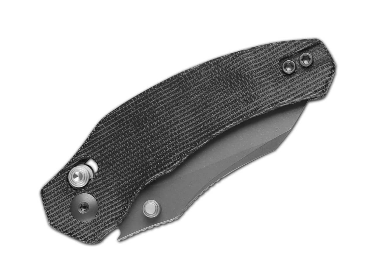 Mini Bulldog Nitro-V Green Micarta