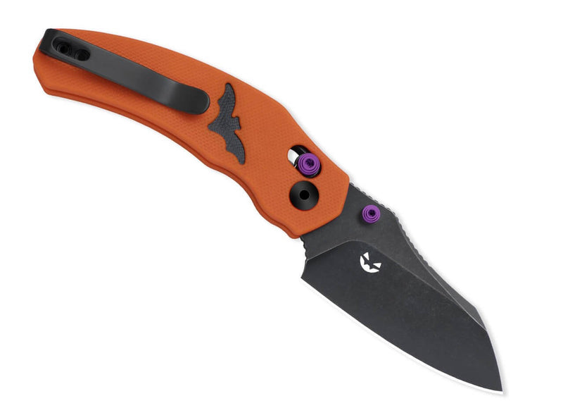 Kizer Mini Bulldog Nitro-V Orange G10 Halloween