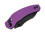 Mini Bulldog Nitro-V Purple Aluminum Black Blade