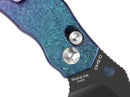 Kizer Mini Bulldog S45VN Blue & Purple Ti Black Blade
