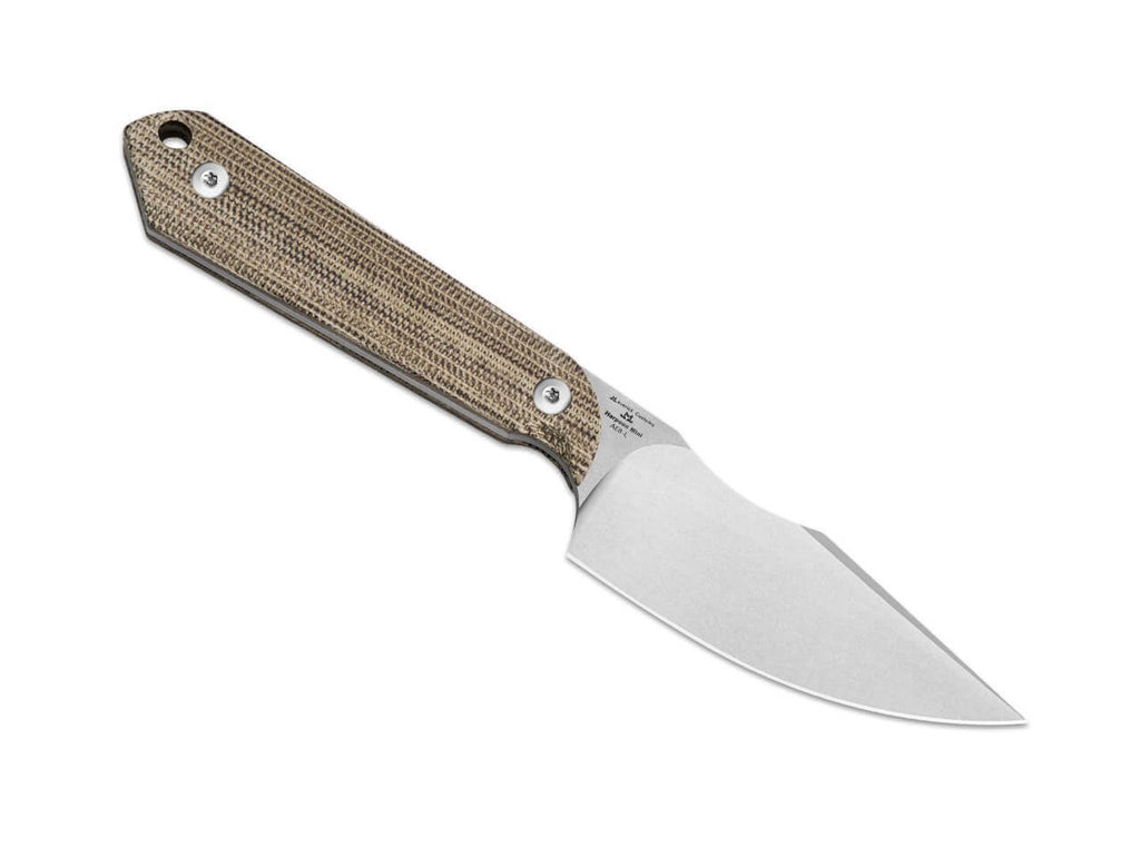 Mini Harpoon AEB-L Brown Micarta