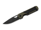 Mini Militaw G10 Green Micarta Black