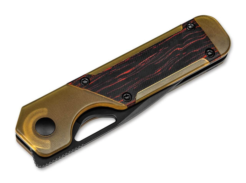 Kizer Mini Militaw PEI Damascus G10