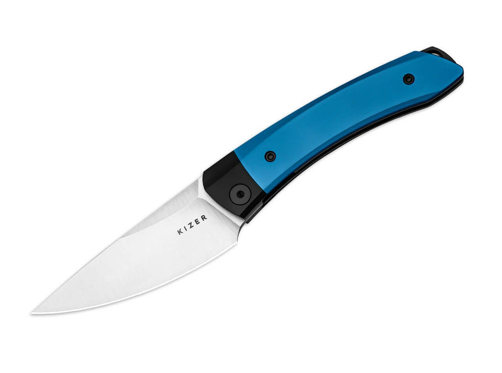 Mini Momo 154CM Aluminum Black & Blue