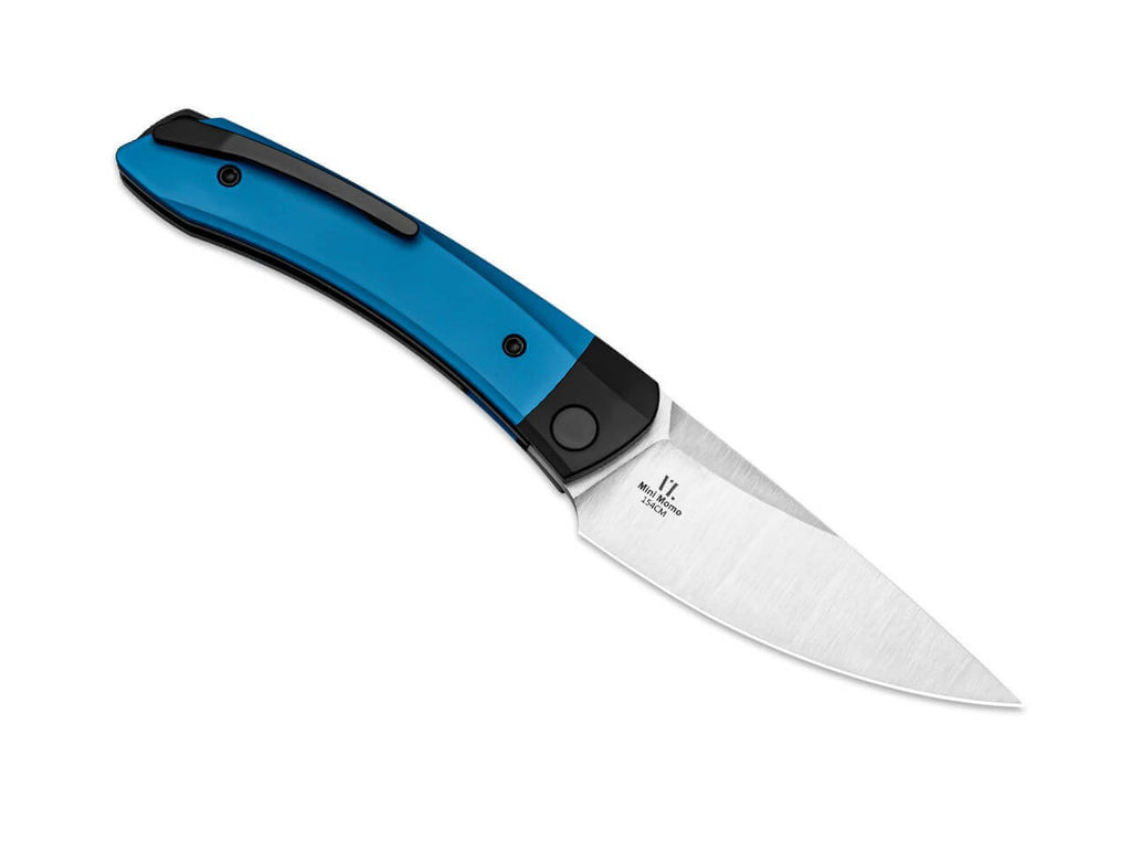 Mini Momo 154CM Aluminum Black & Blue
