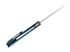 Mini Momo 154CM Aluminum Black & Blue
