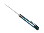 Mini Momo 154CM Aluminum Black & Blue