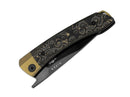 Kizer Mini MoMo S90V Ti Fat Carbon Camo Gold