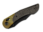 Mini Mystic 154CM PEI & Burlap Micarta