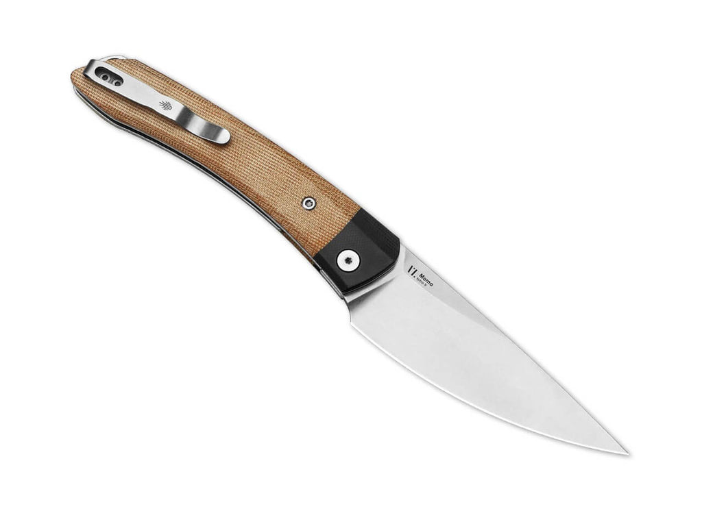 Momo Nitro-V Black G10 Micarta Natural