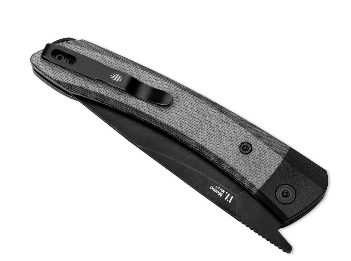 Momo Nitro-V G10 & Micarta All Black