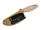 Muskrat 154CM Micarta Natural