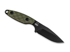 Muskrat D2 G10 Green Black Blade
