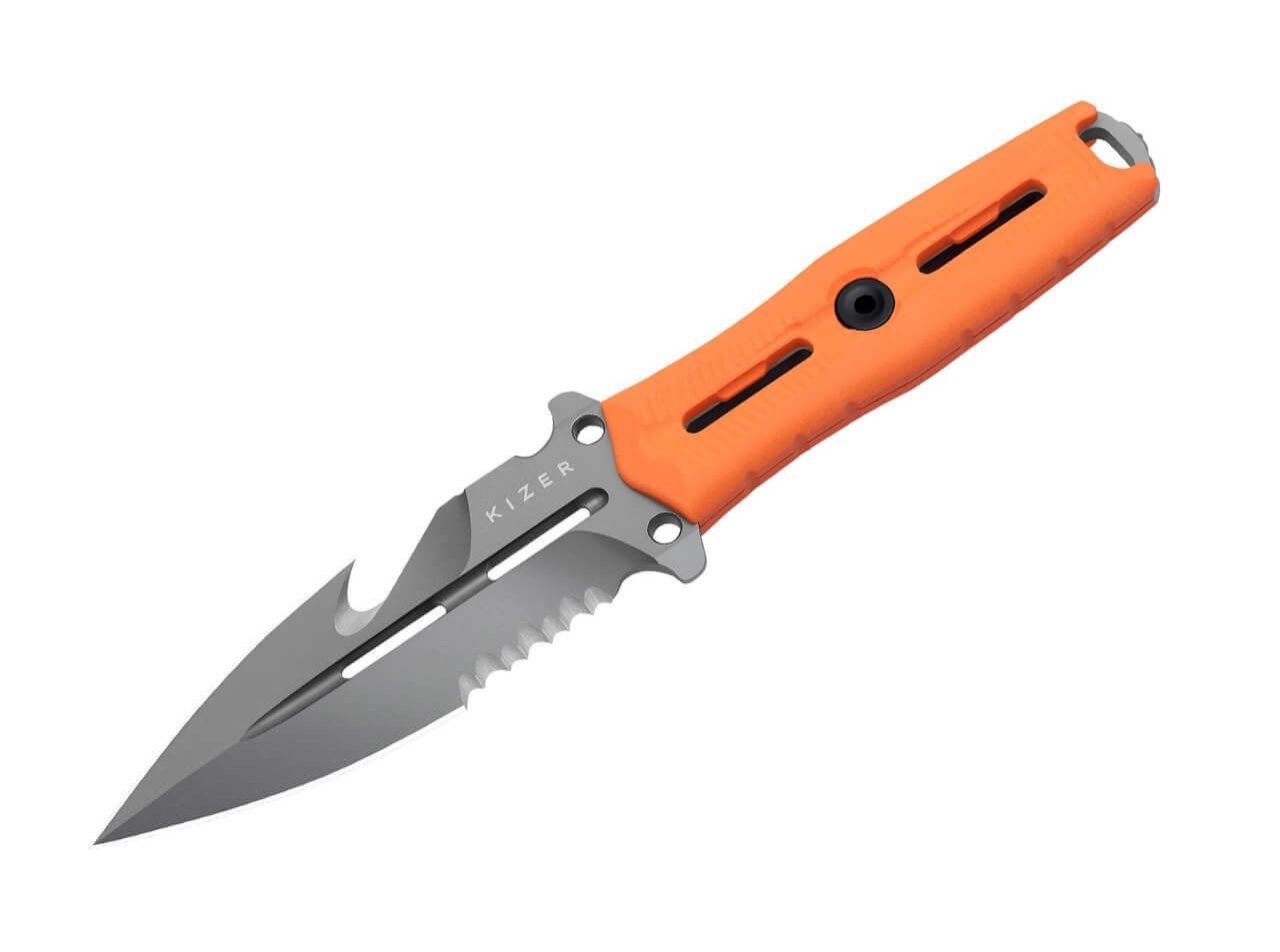 NORCROSS Nitro-V Orange G10 Double Edge