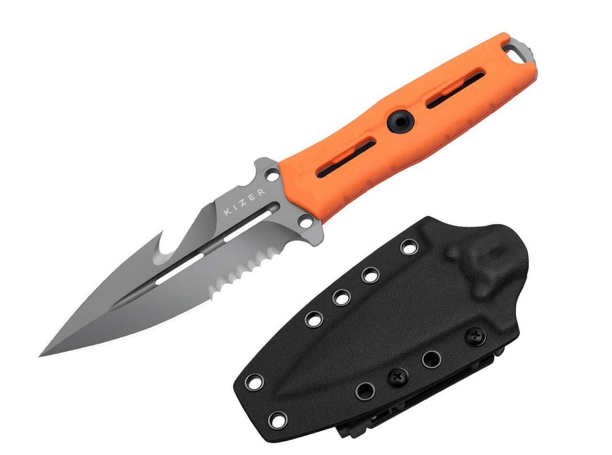NORCROSS Nitro-V Orange G10 Double Edge